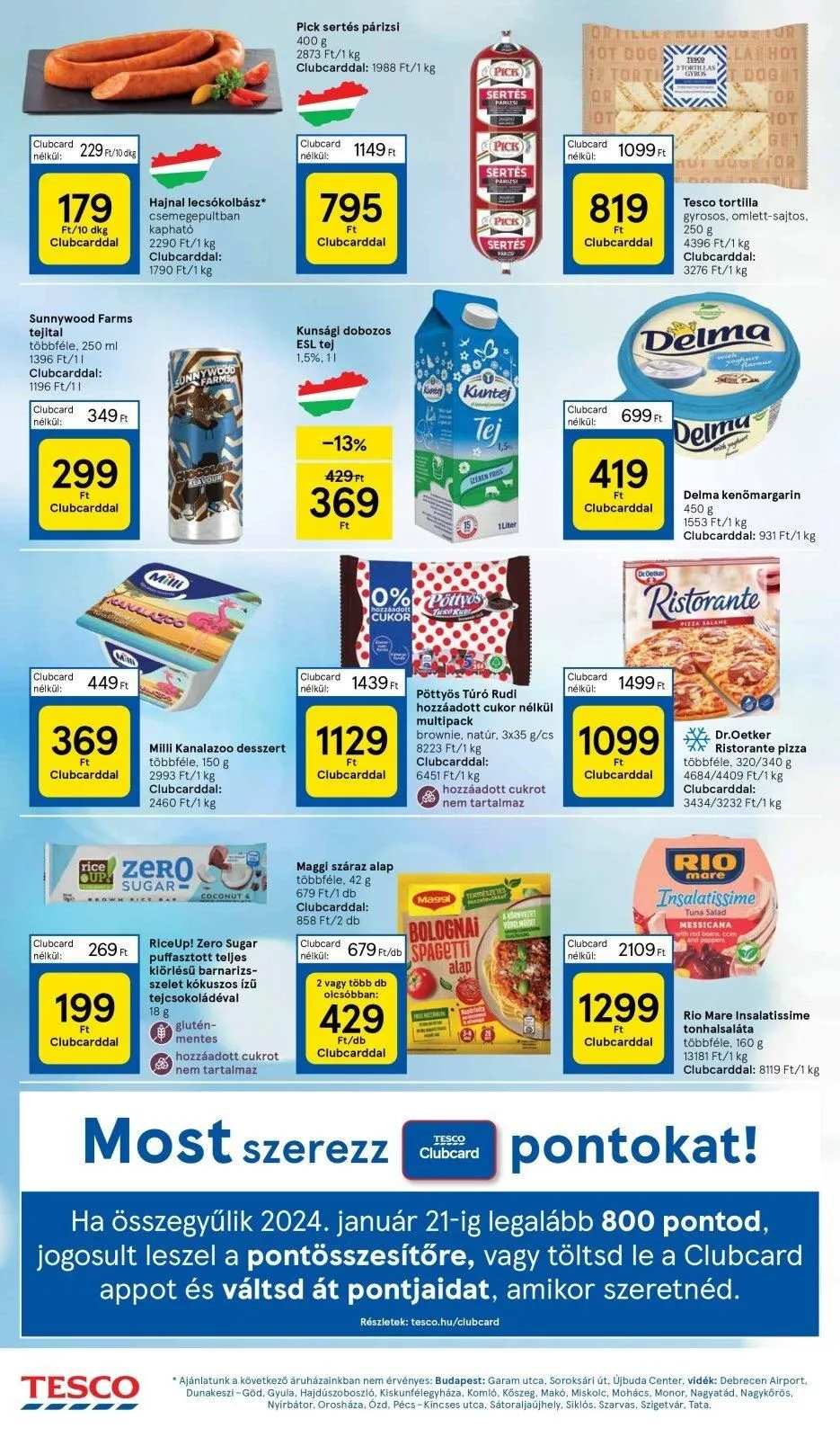 Tesco akciós újság Hipermarket 01.04–01.10 – 6. oldal
