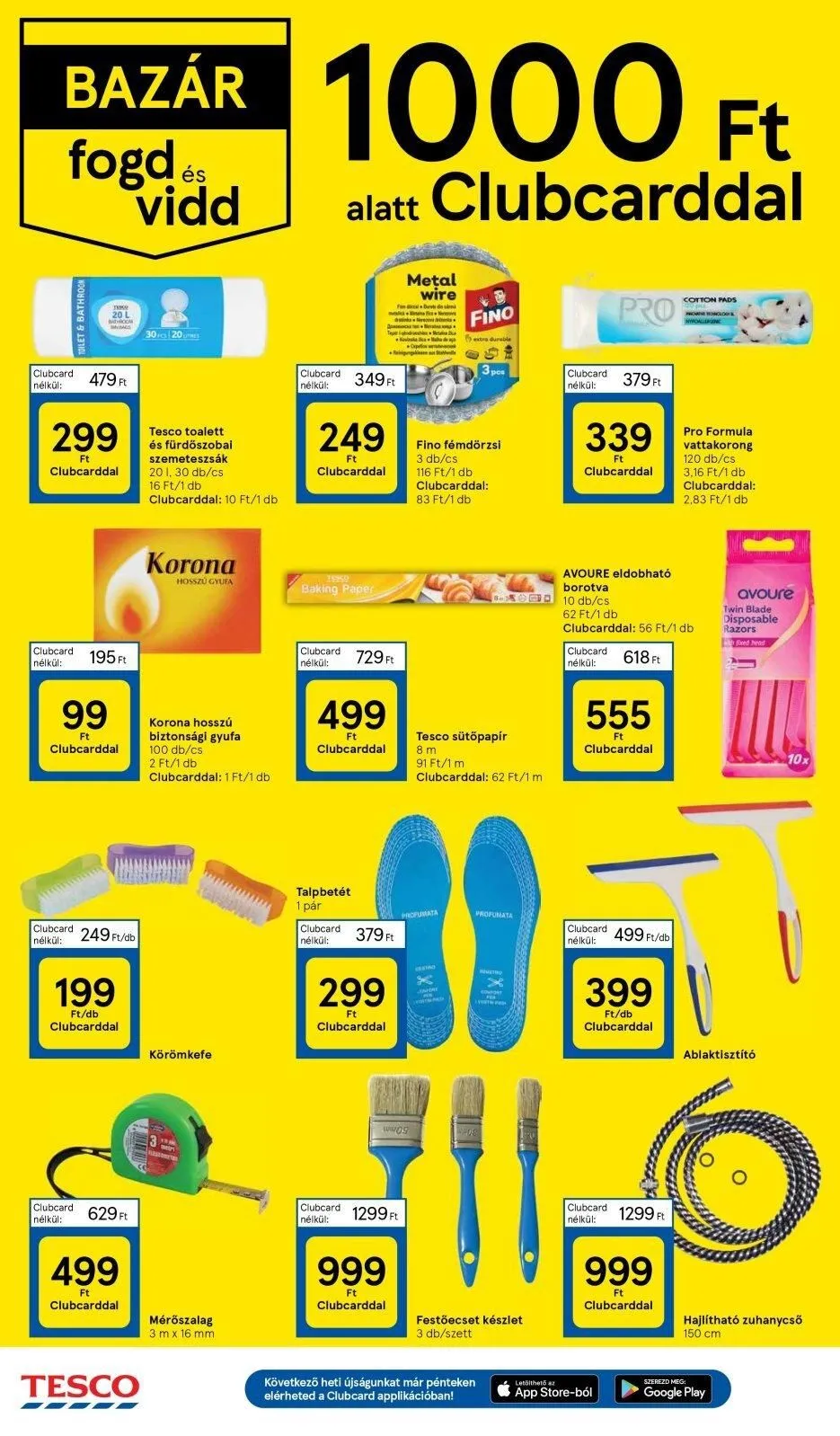 Tesco akciós újság Hipermarket 01.04–01.10 – 8. oldal