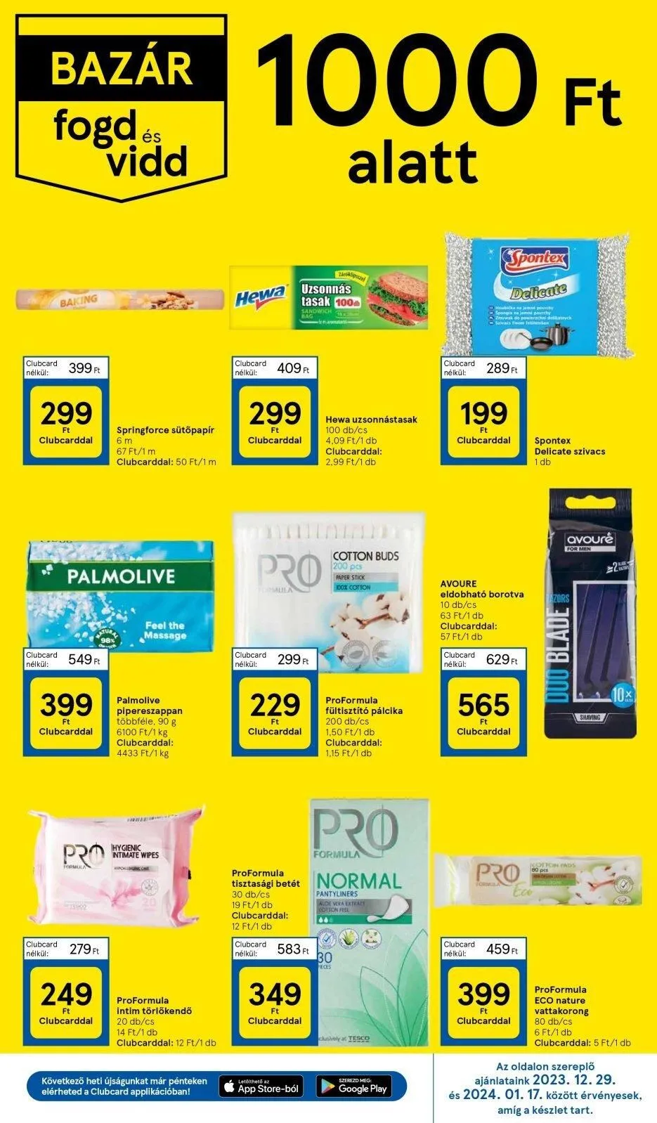 Tesco akciós újság Hipermarket 01.11–01.17 – 13. oldal