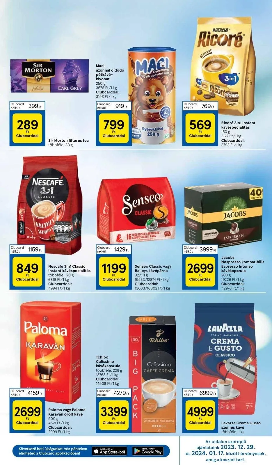 Tesco akciós újság Hipermarket 01.11–01.17 – 29. oldal