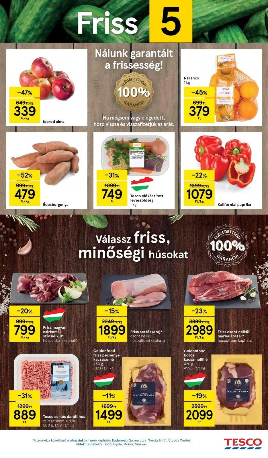 Tesco akciós újság Hipermarket 01.11–01.17 – 3. oldal