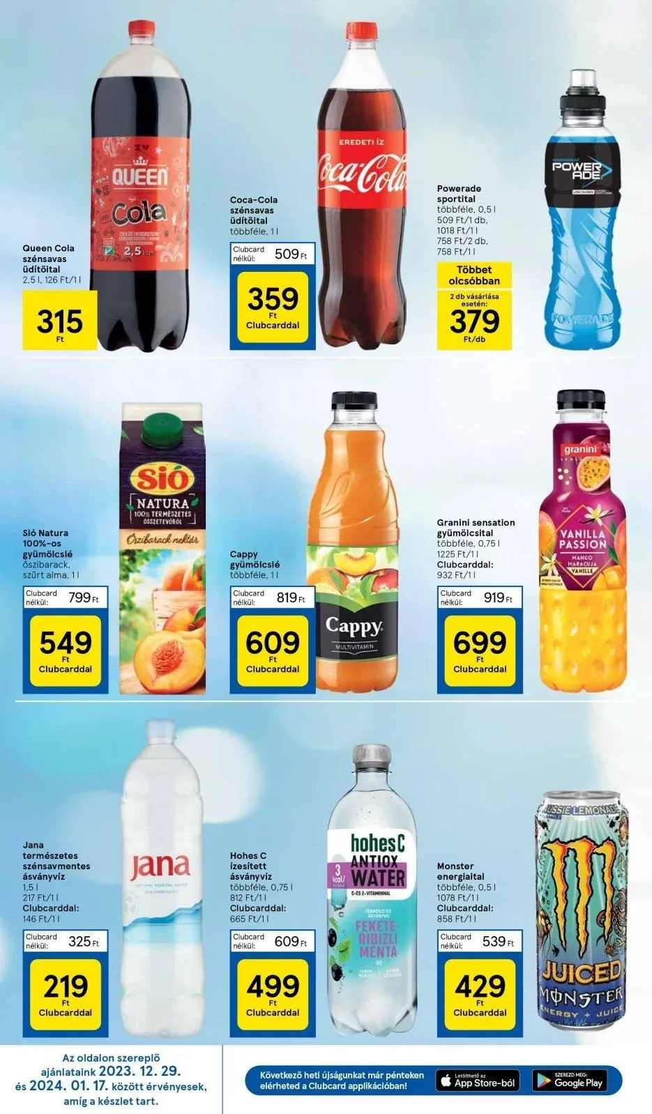 Tesco akciós újság Hipermarket 01.11–01.17 – 30. oldal