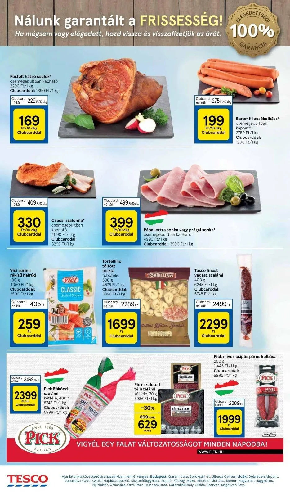 Tesco akciós újság Hipermarket 01.18–01.24 – 18. oldal