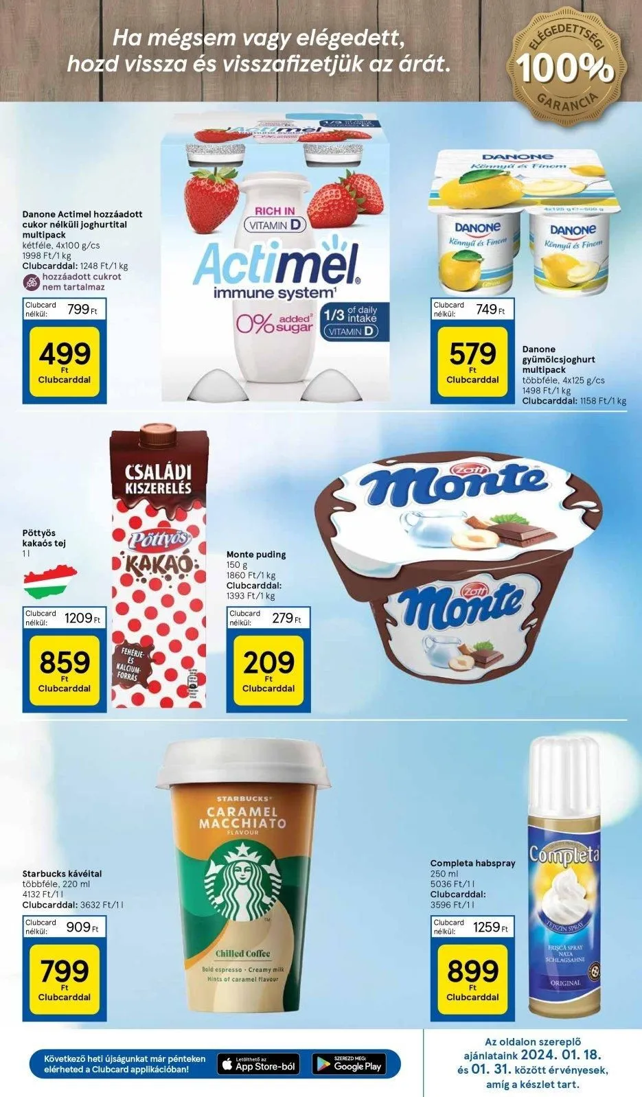 Tesco akciós újság Hipermarket 01.18–01.24 – 21. oldal