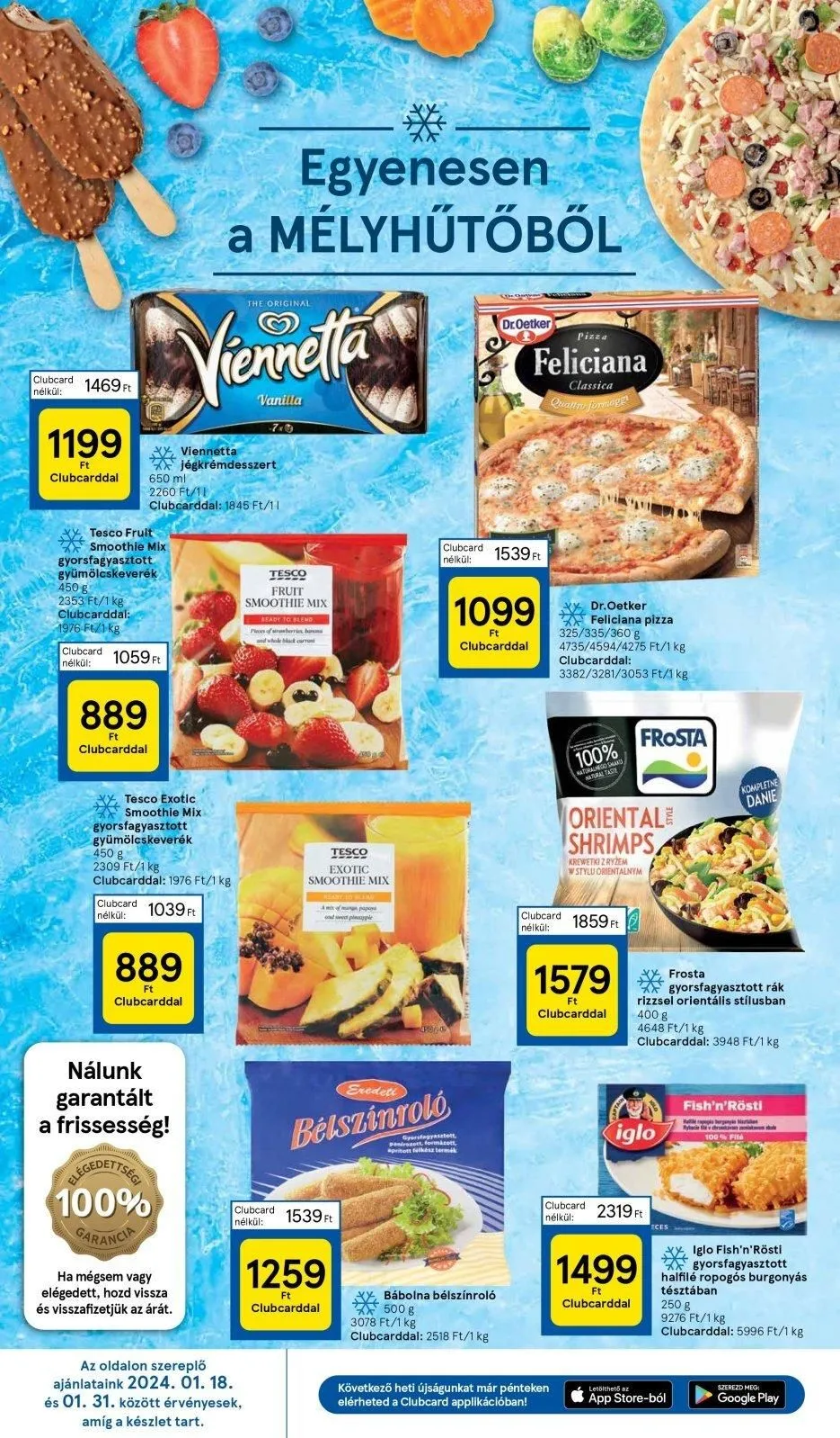 Tesco akciós újság Hipermarket 01.18–01.24 – 22. oldal