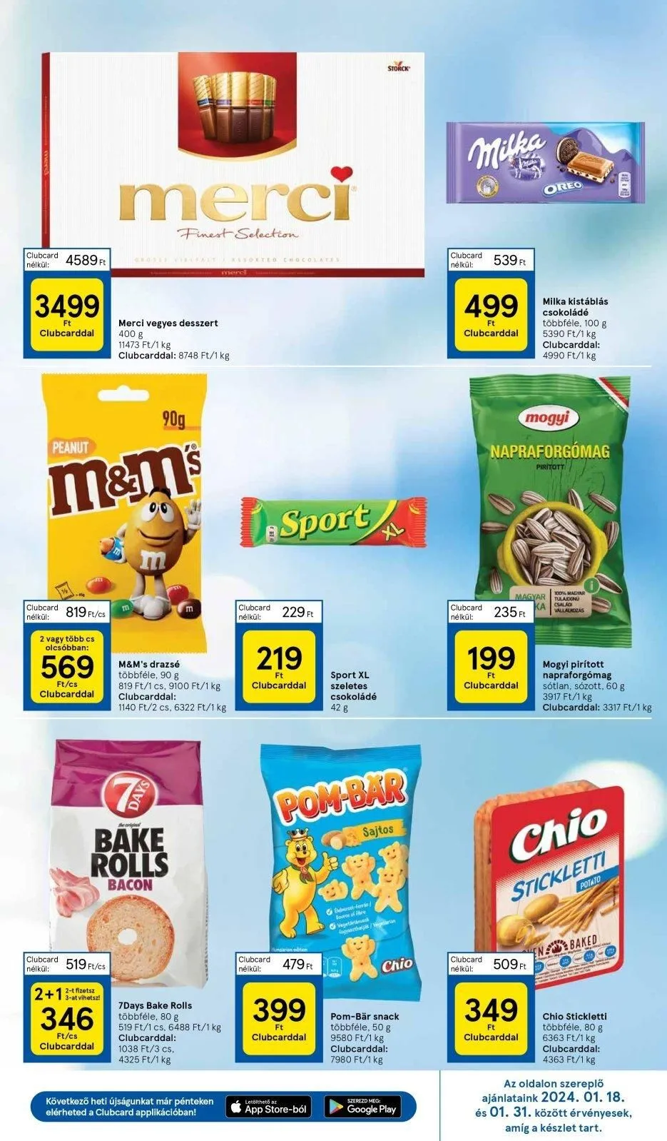 Tesco akciós újság Hipermarket 01.18–01.24 – 27. oldal