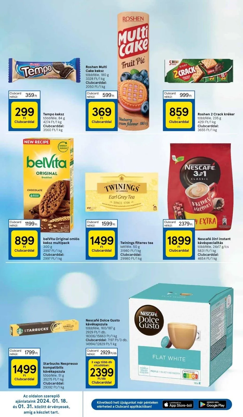 Tesco akciós újság Hipermarket 01.18–01.24 – 28. oldal
