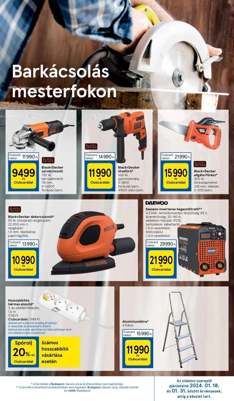 Tesco akciós újság Hipermarket 01.18–01.24 – 43. oldal