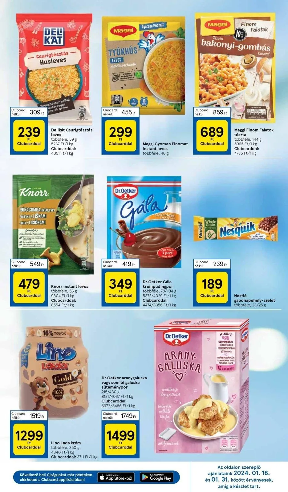 Tesco akciós újság Hipermarket 01.25–01.31 – 23. oldal
