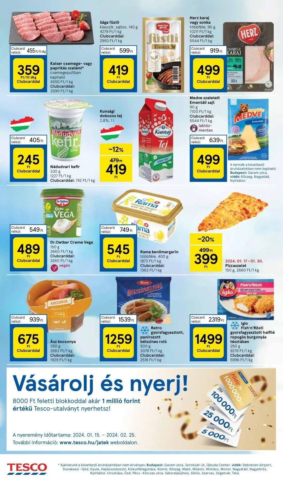Tesco akciós újság Hipermarket 01.25–01.31 – 6. oldal