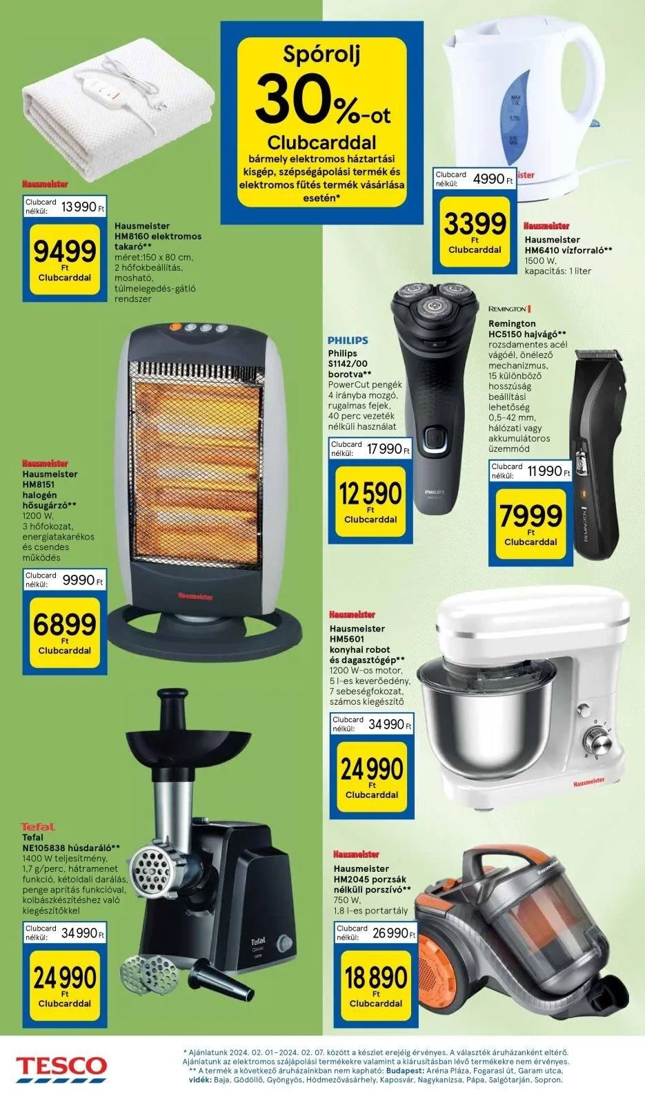 Tesco akciós újság Hipermarket 02.01–02.07 – 38. oldal
