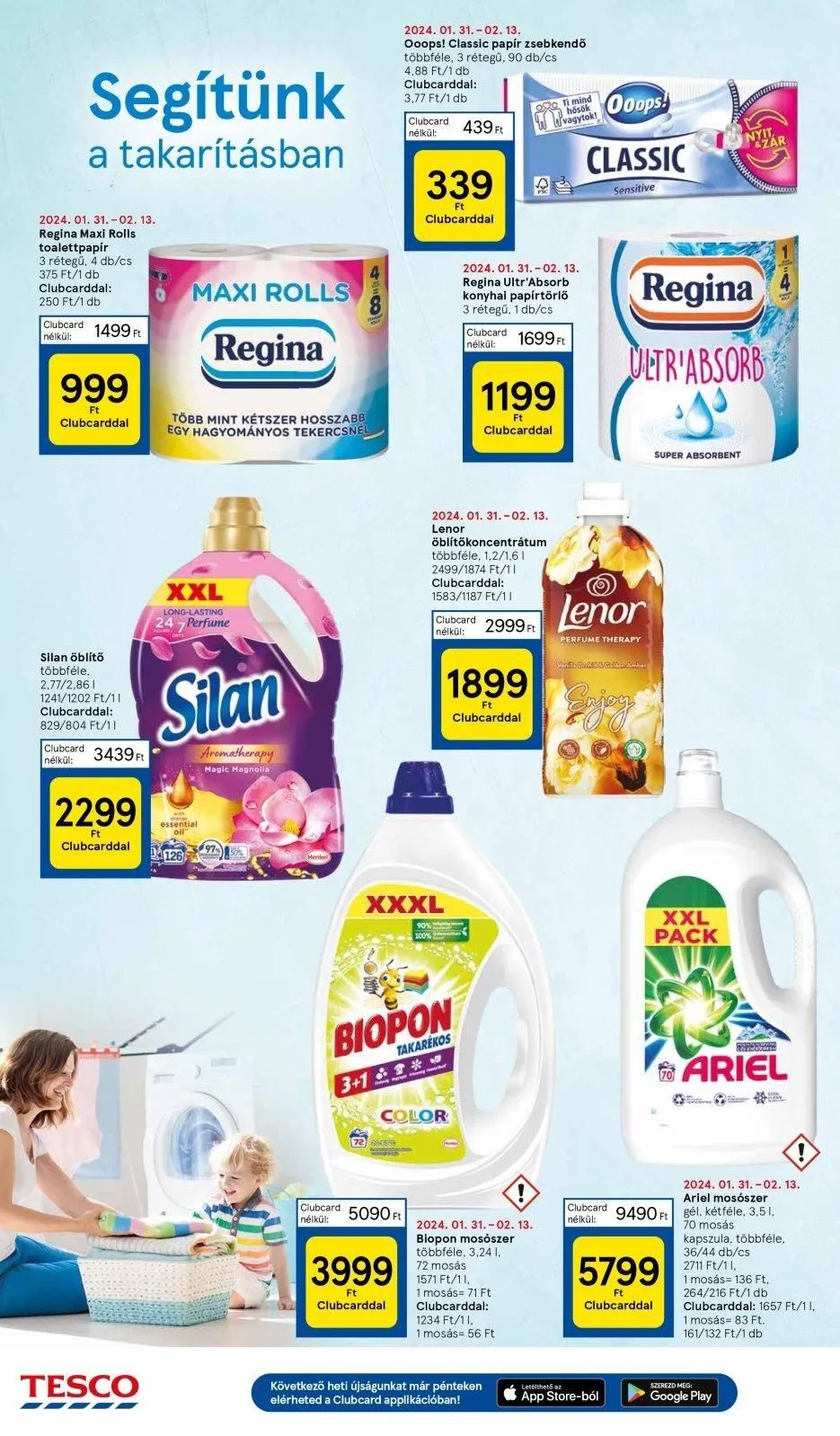 Tesco akciós újság Hipermarket 02.08–02.14 – 38. oldal