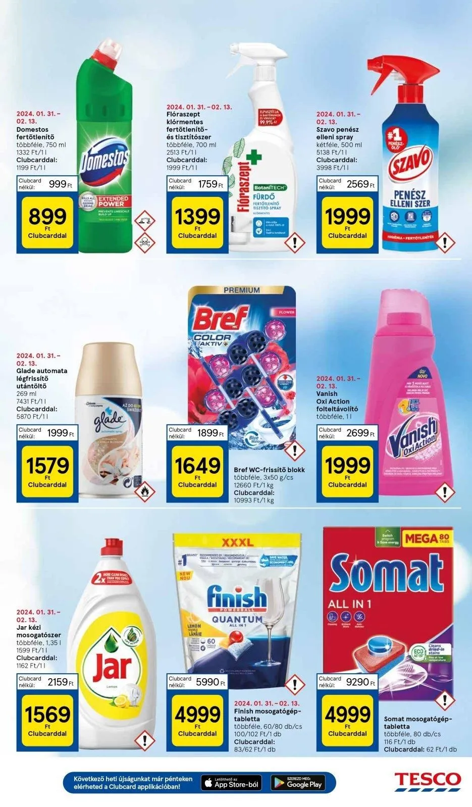 Tesco akciós újság Hipermarket 02.08–02.14 – 39. oldal