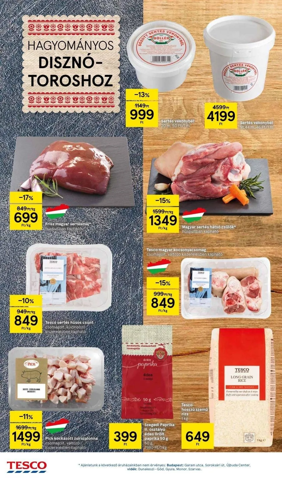 Tesco akciós újság Hipermarket 02.22–02.28 – 16. oldal
