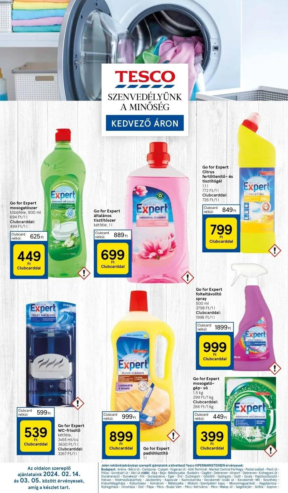 Tesco akciós újság Hipermarket 02.22–02.28 – 36. oldal