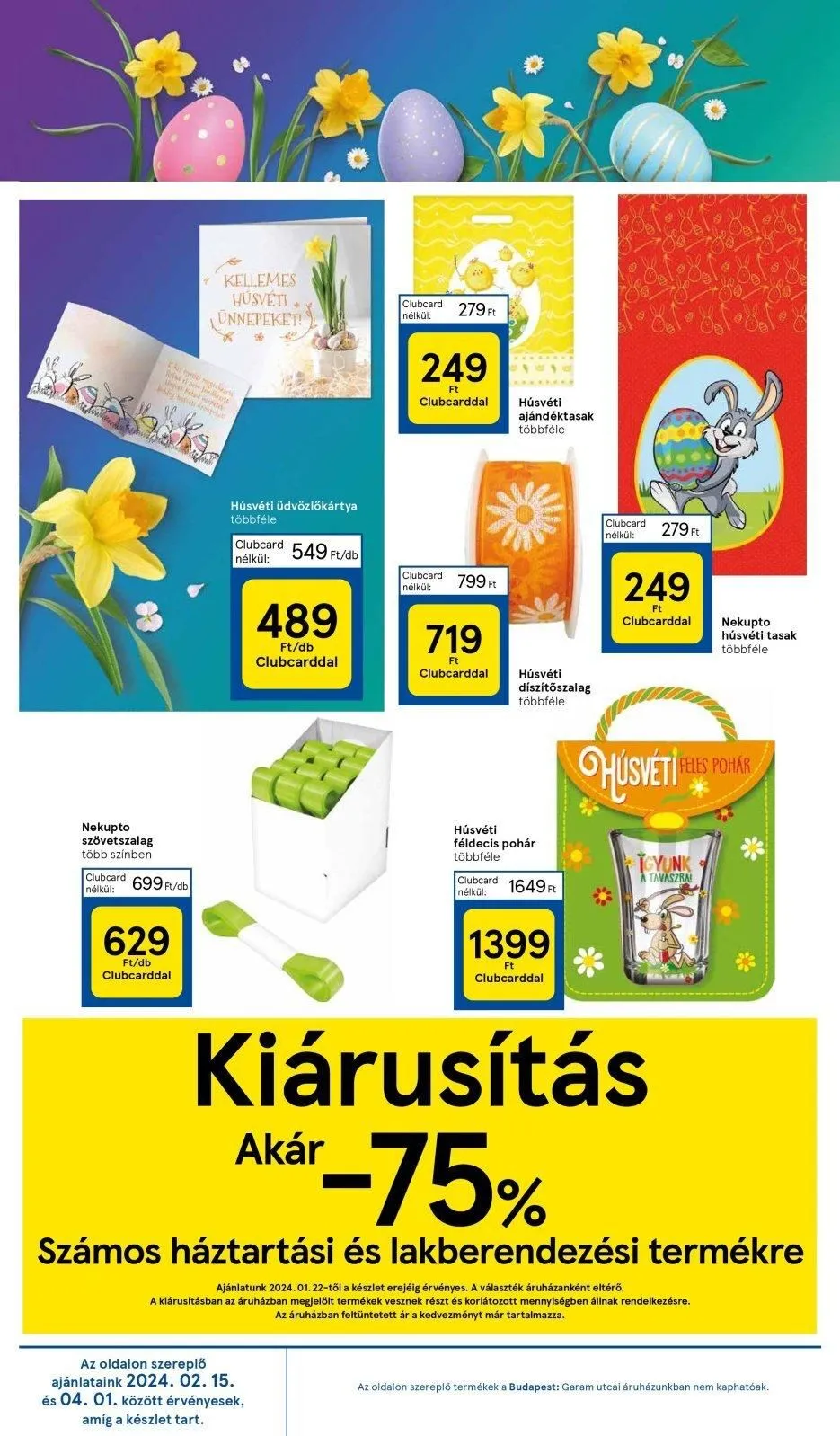 Tesco akciós újság Hipermarket 02.22–02.28 – 42. oldal