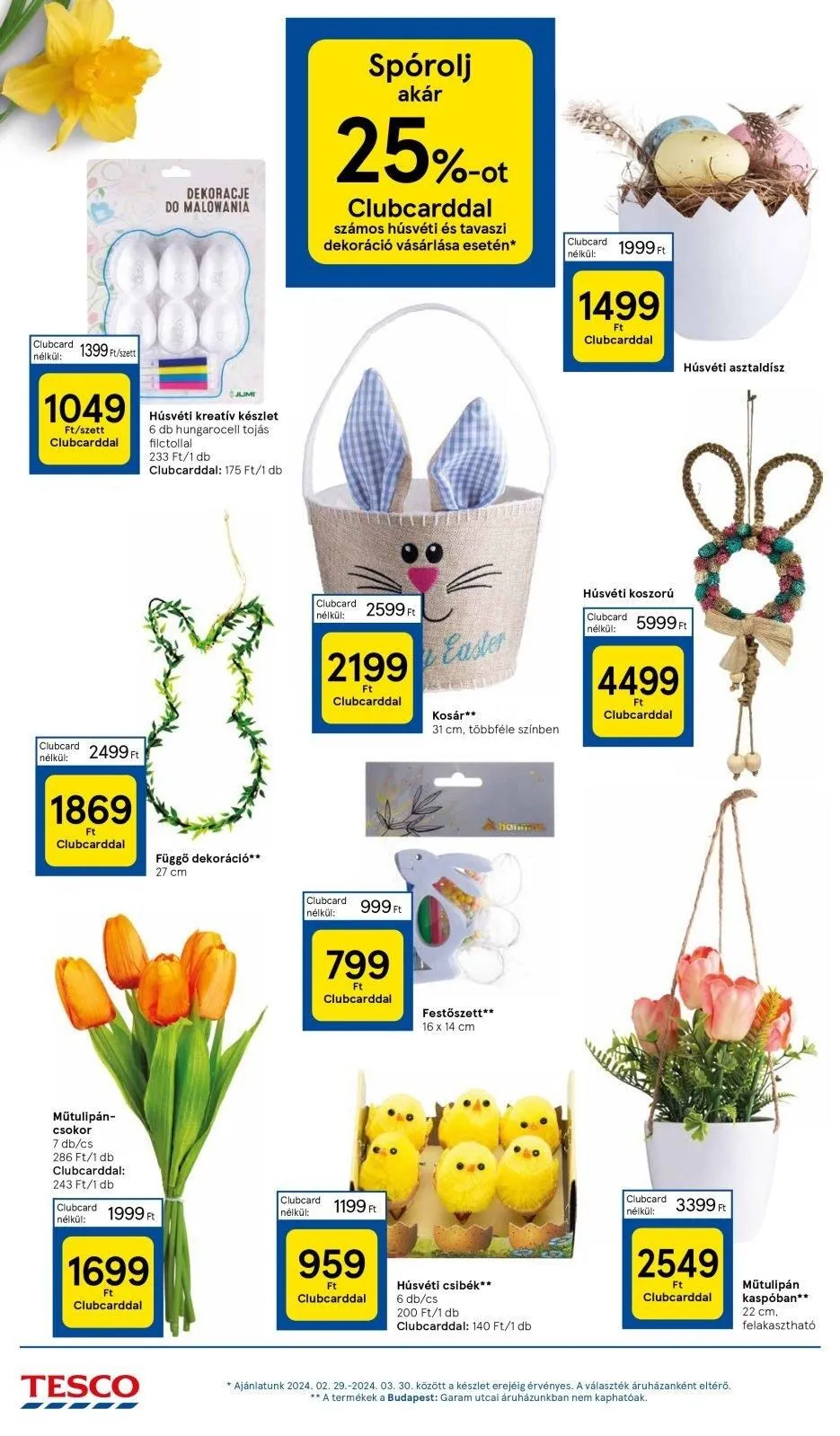 Tesco akciós újság Hipermarket 02.29–03.06 – 36. oldal