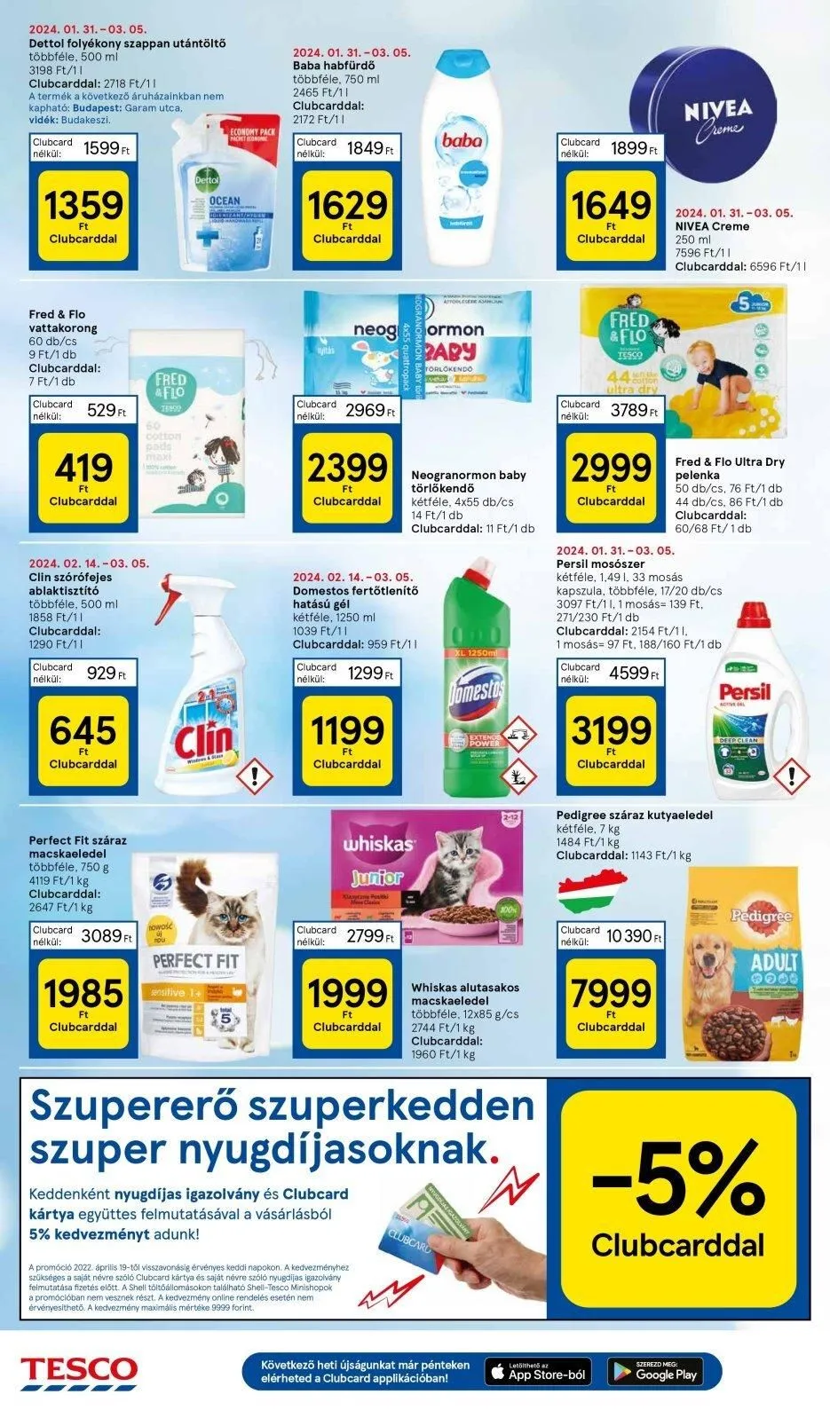 Tesco akciós újság Hipermarket 02.29–03.06 – 8. oldal