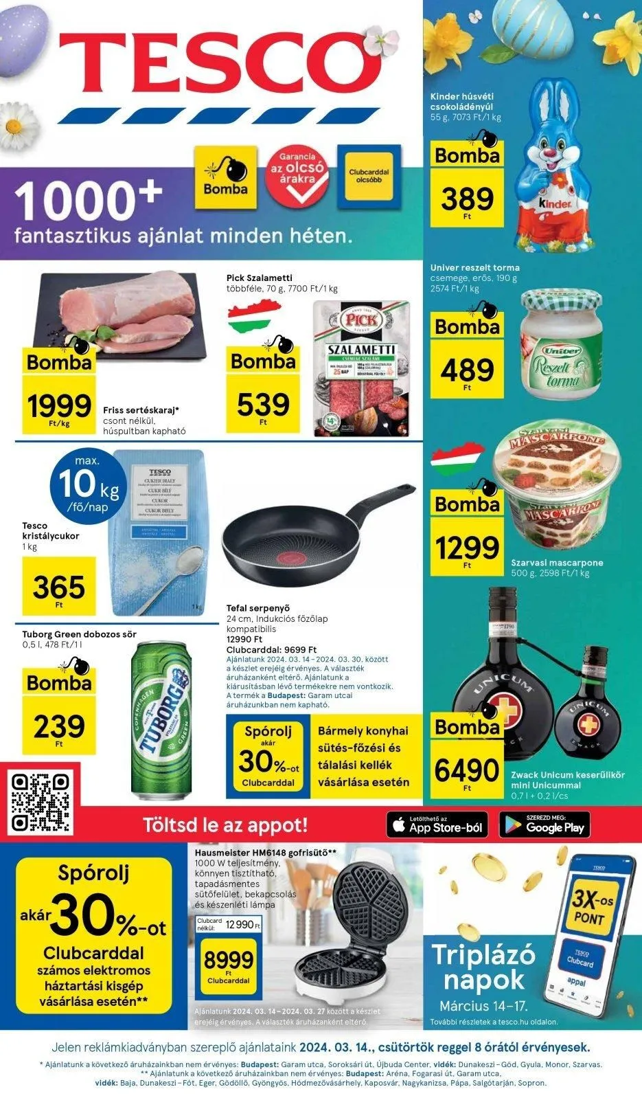 Tesco akciós újság Hipermarket 03.14–03.20
