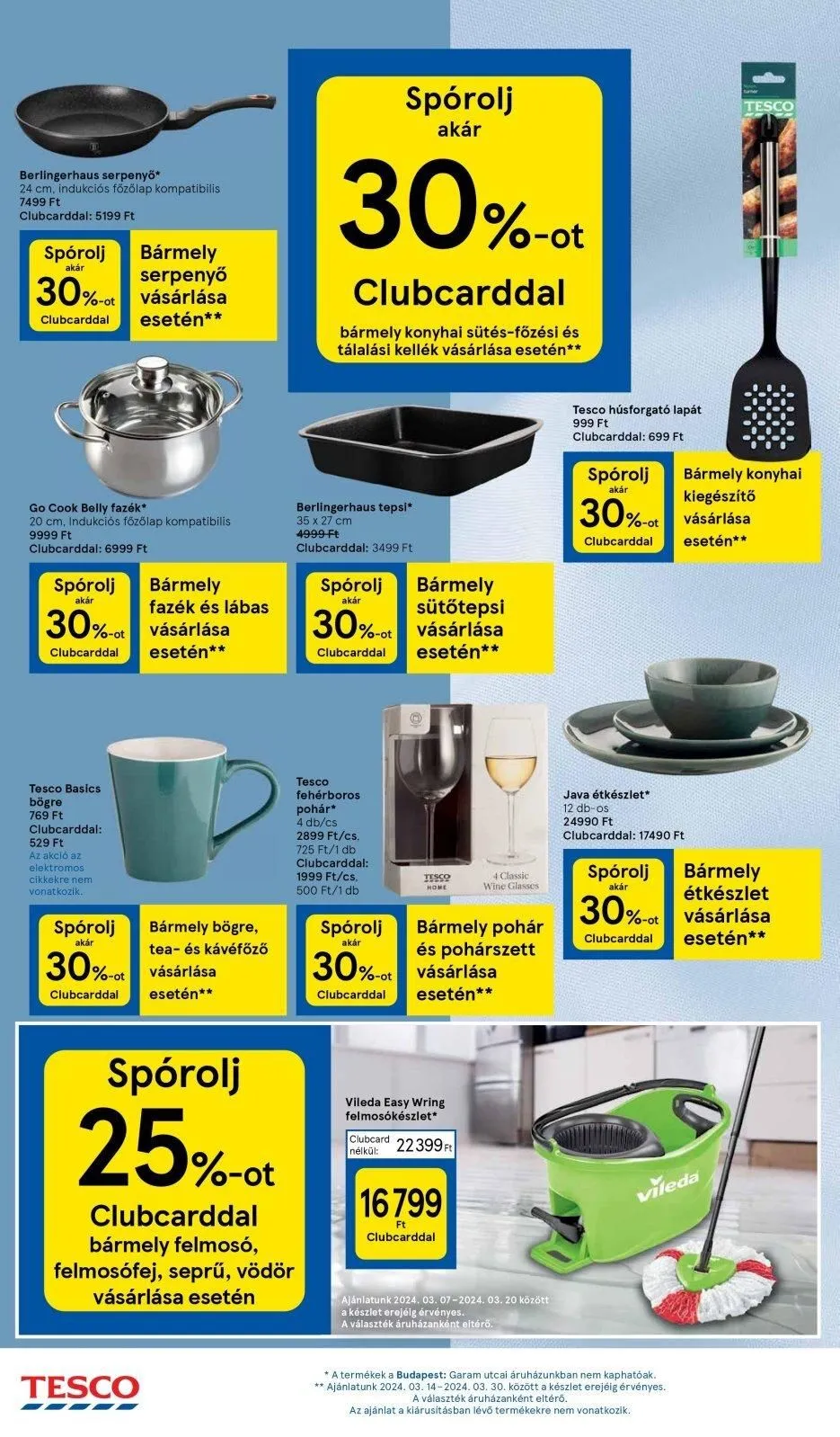 Tesco akciós újság Hipermarket 03.14–03.20 – 16. oldal