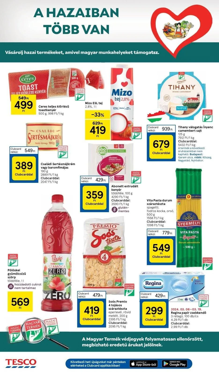 Tesco akciós újság Hipermarket 03.14–03.20 – 18. oldal