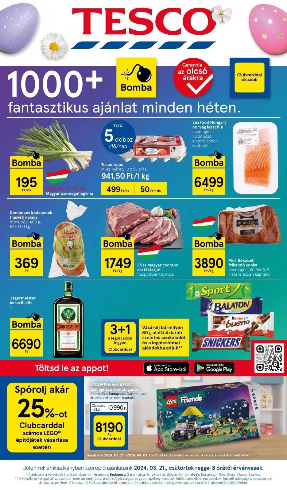 Tesco akciós újság Hipermarket 03.21–03.27