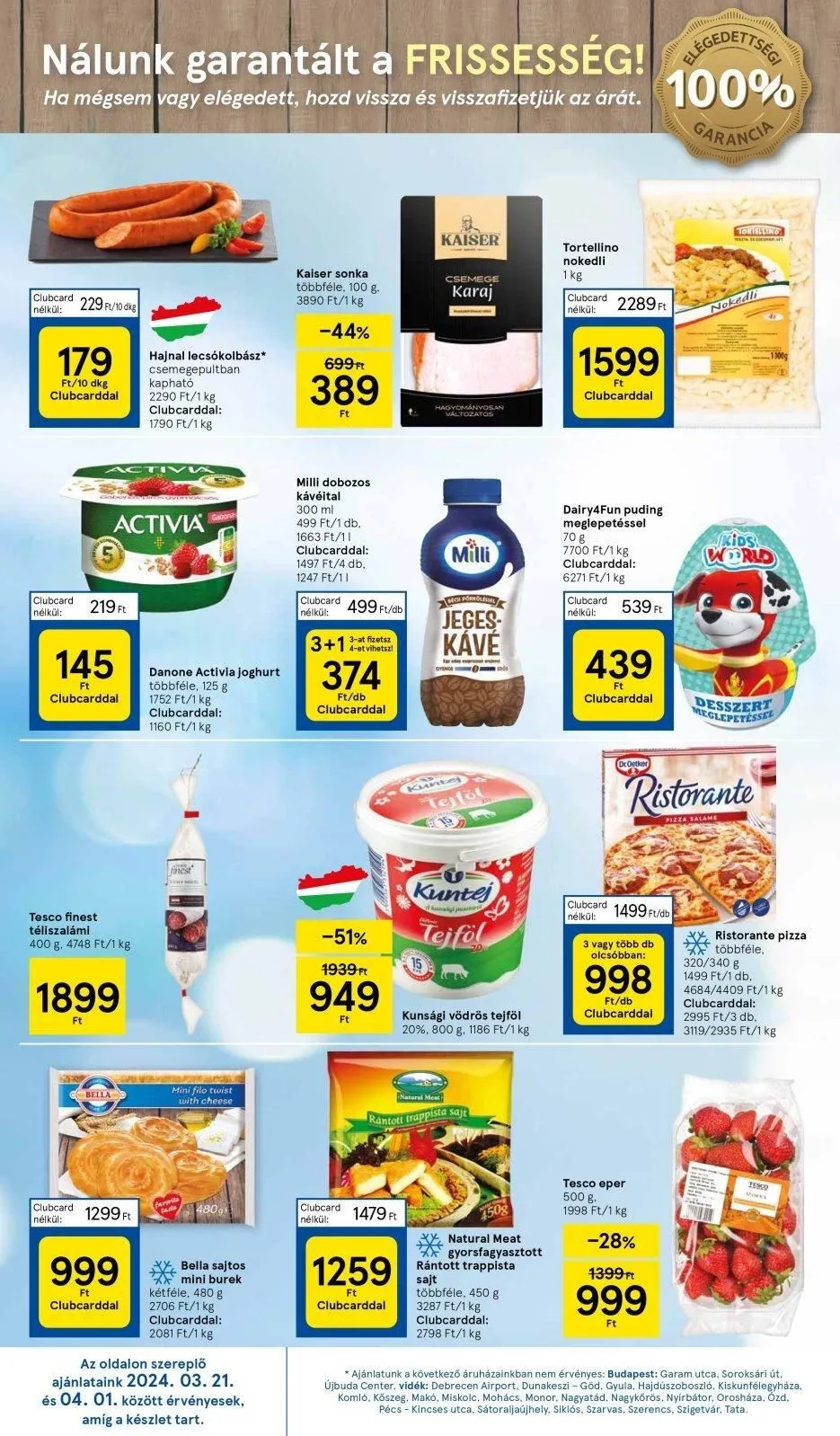 Tesco akciós újság Hipermarket 03.21–03.27 – 6. oldal