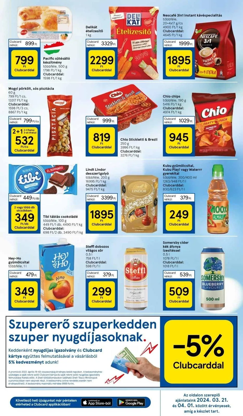 Tesco akciós újság Hipermarket 03.21–03.27 – 7. oldal