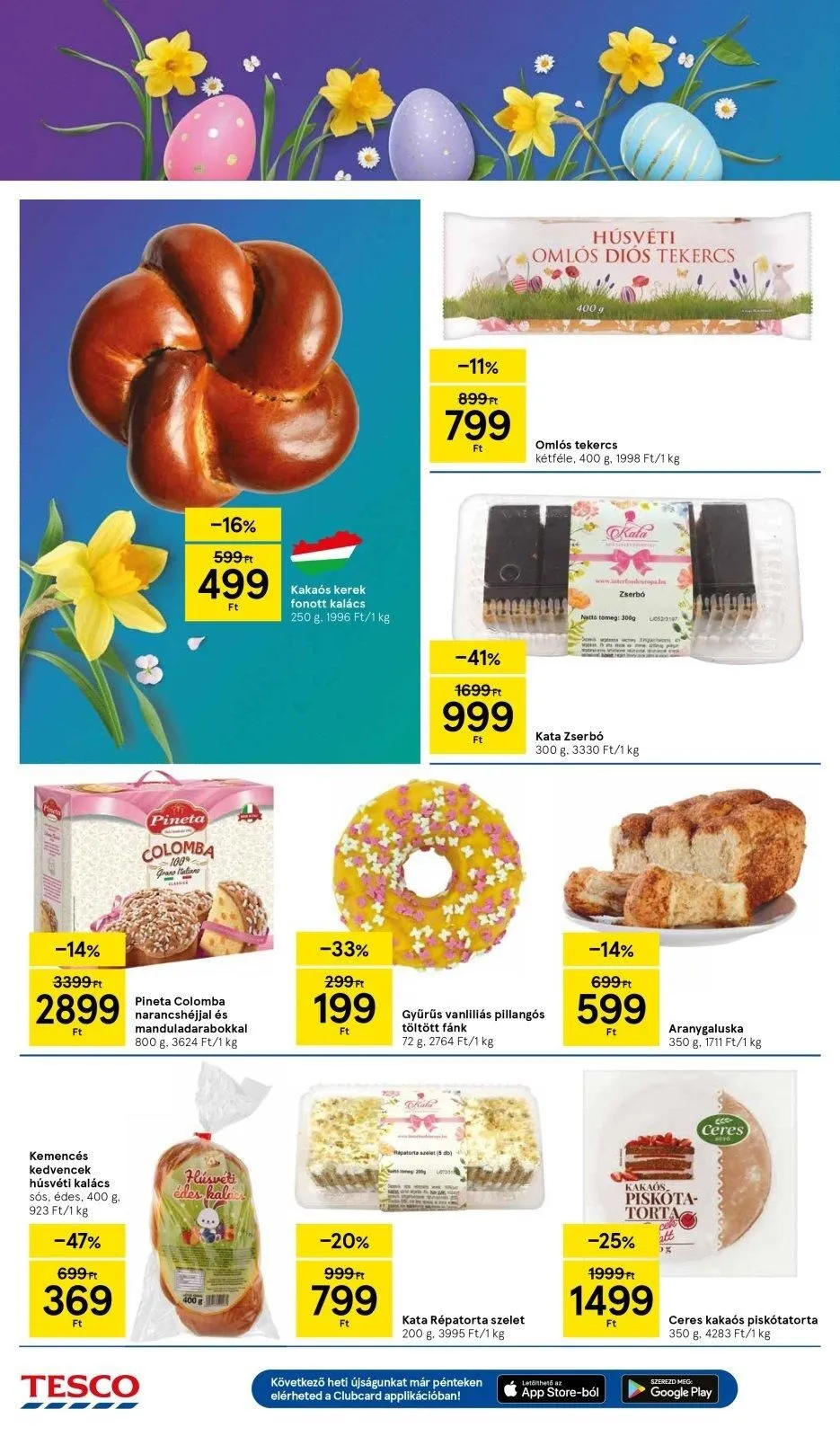Tesco akciós újság Hipermarket 03.27–04.01 – 10. oldal