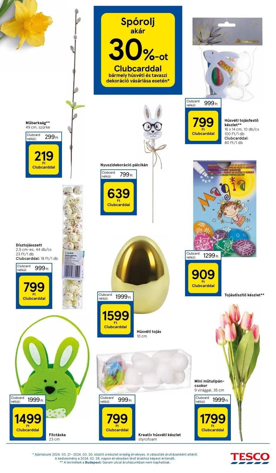 Tesco akciós újság Hipermarket 03.27–04.01 – 15. oldal