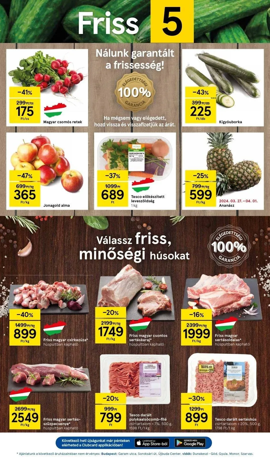 Tesco akciós újság Hipermarket 03.27–04.01 – 3. oldal