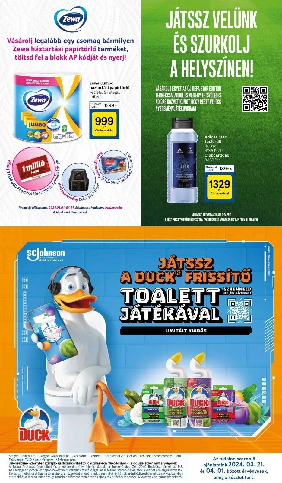 Tesco akciós újság Hipermarket 03.27–04.01 – 31. oldal