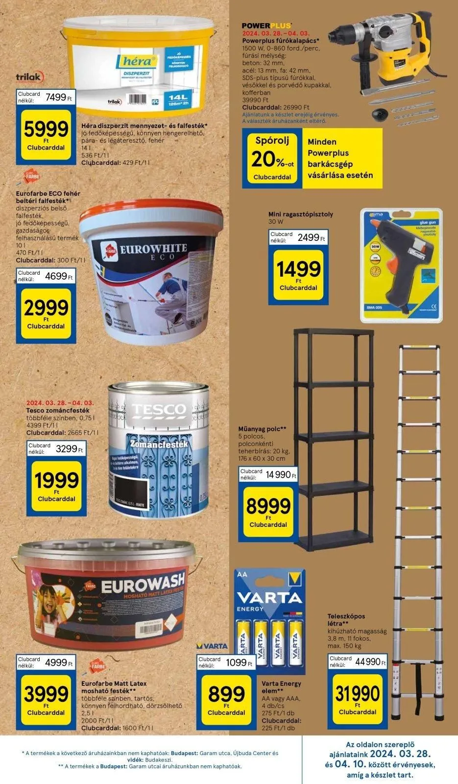 Tesco akciós újság Hipermarket 03.27–04.01 – 33. oldal