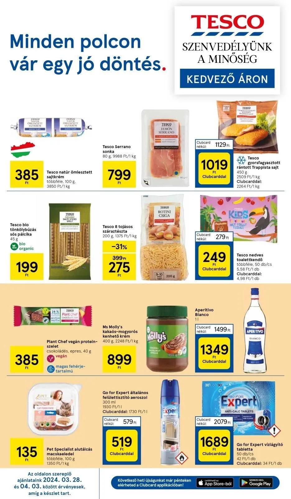 Tesco akciós újság Hipermarket 03.27–04.01 – 4. oldal