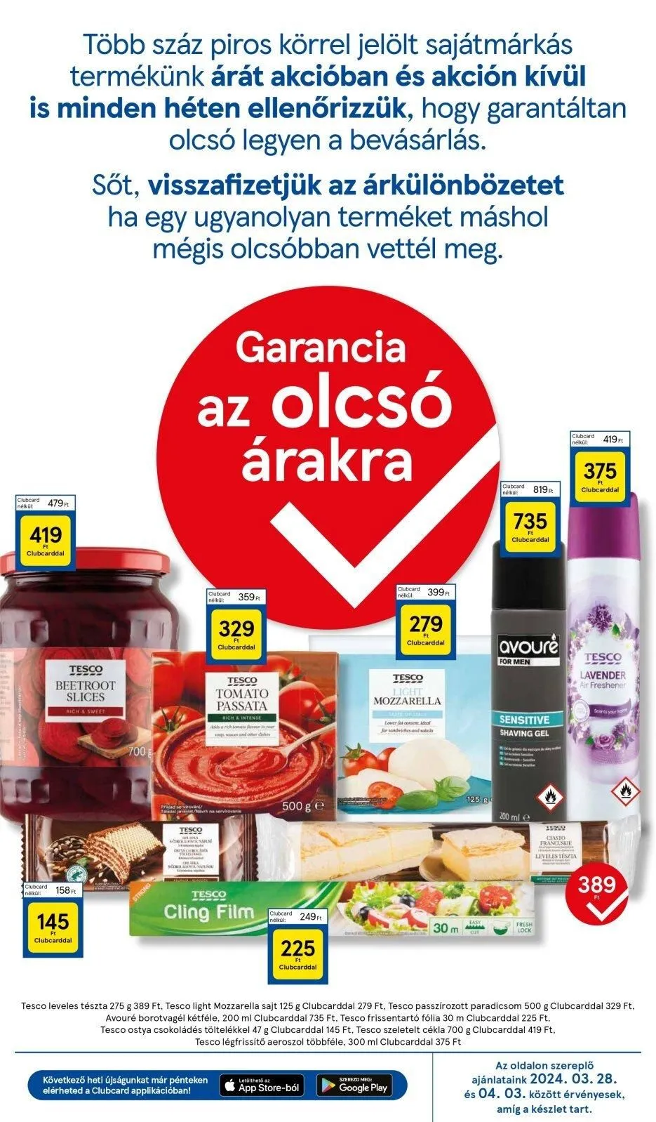 Tesco akciós újság Hipermarket 03.27–04.01 – 5. oldal