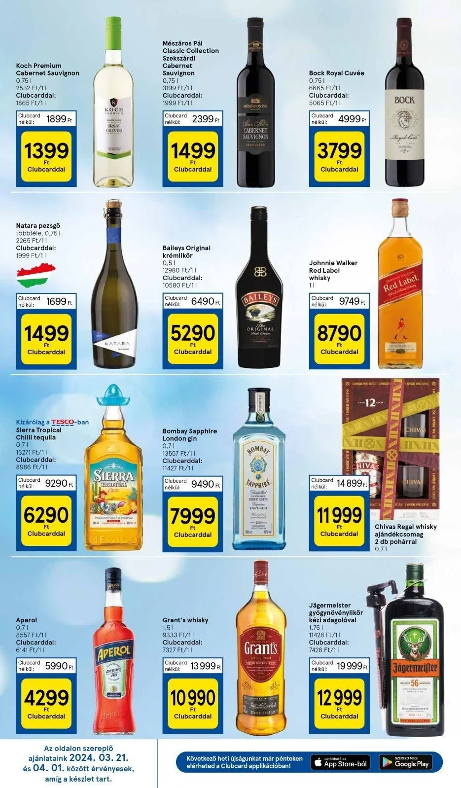 Tesco akciós újság Hipermarket 03.27–04.01 – 8. oldal