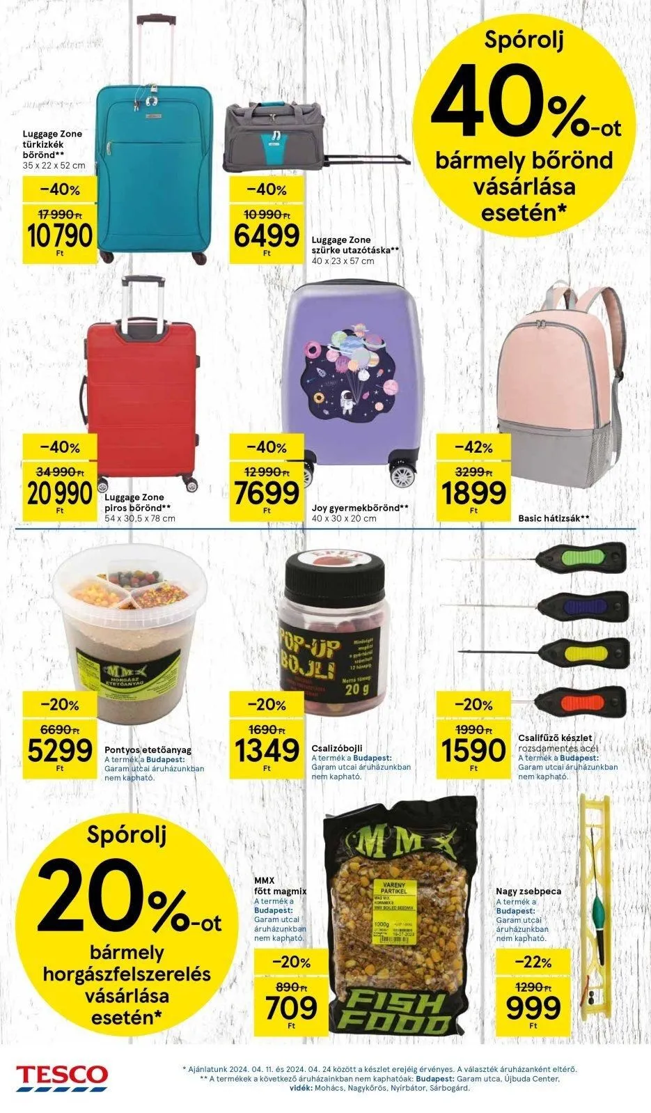 Tesco akciós újság Hipermarket 04.11–04.17 – 12. oldal