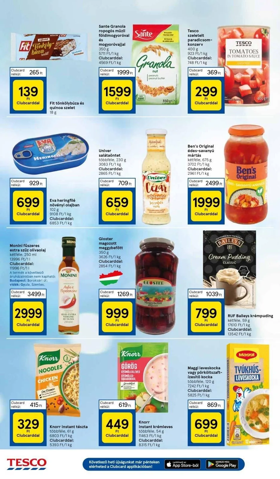 Tesco akciós újság Hipermarket 04.11–04.17 – 22. oldal