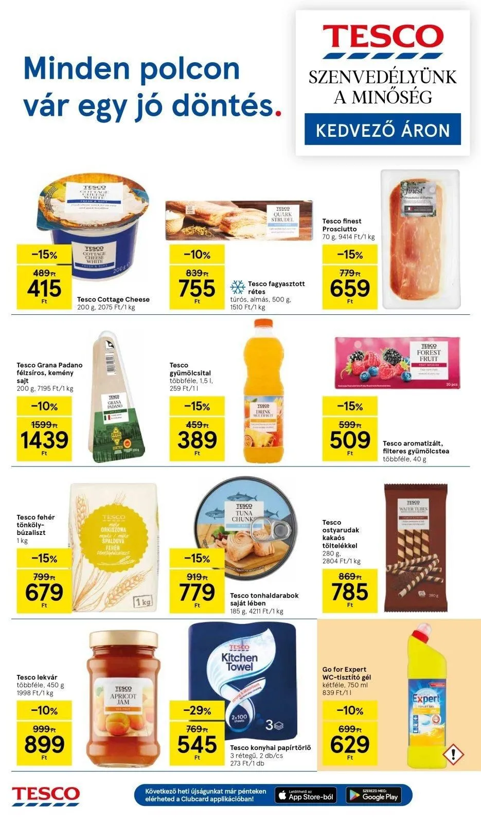 Tesco akciós újság Hipermarket 04.11–04.17 – 4. oldal