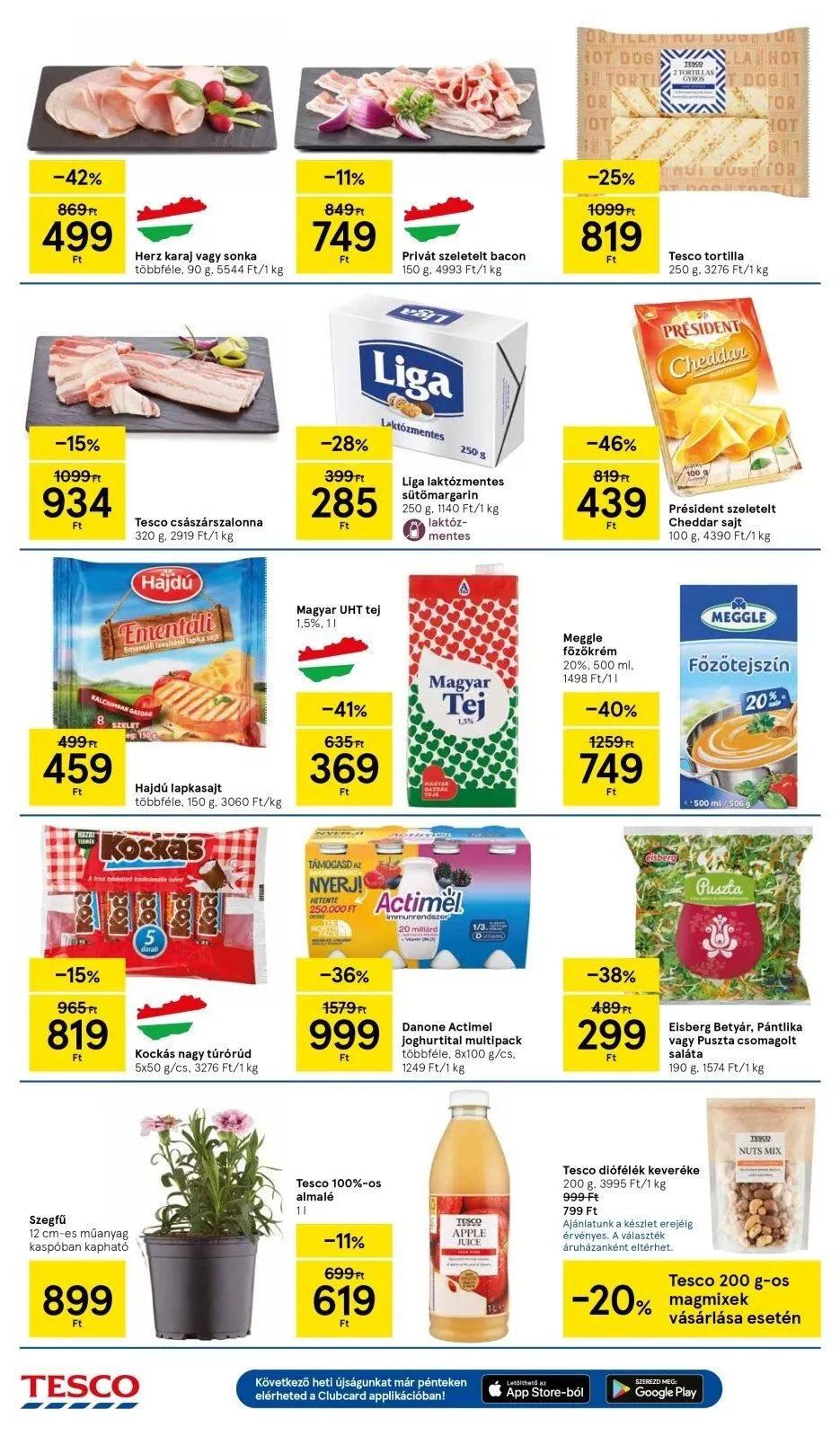 Tesco akciós újság Hipermarket 04.11–04.17 – 6. oldal