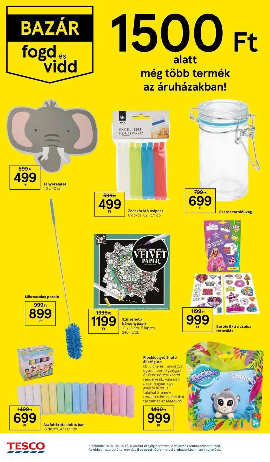Tesco akciós újság Hipermarket 04.18–04.24 – 14. oldal