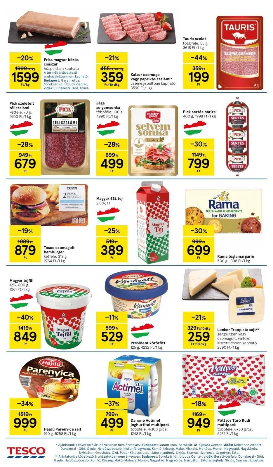 Tesco akciós újság Hipermarket 04.18–04.24 – 6. oldal