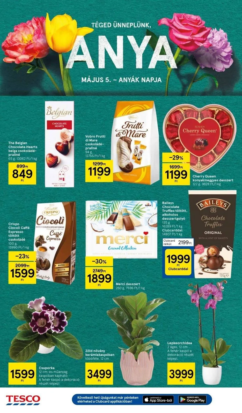 Tesco akciós újság Hipermarket 04.25–04.30 – 10. oldal