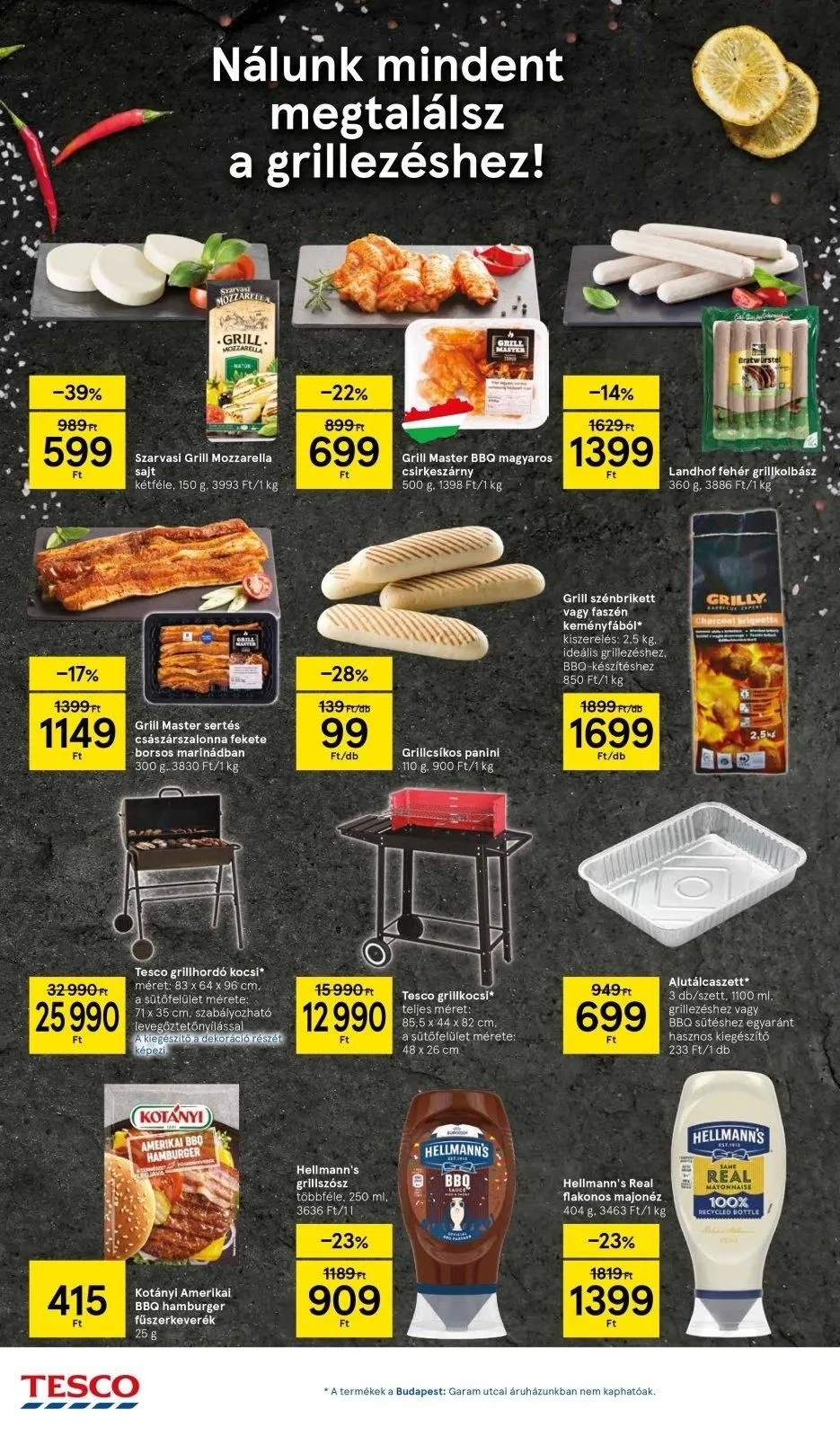 Tesco akciós újság Hipermarket 04.25–04.30 – 12. oldal