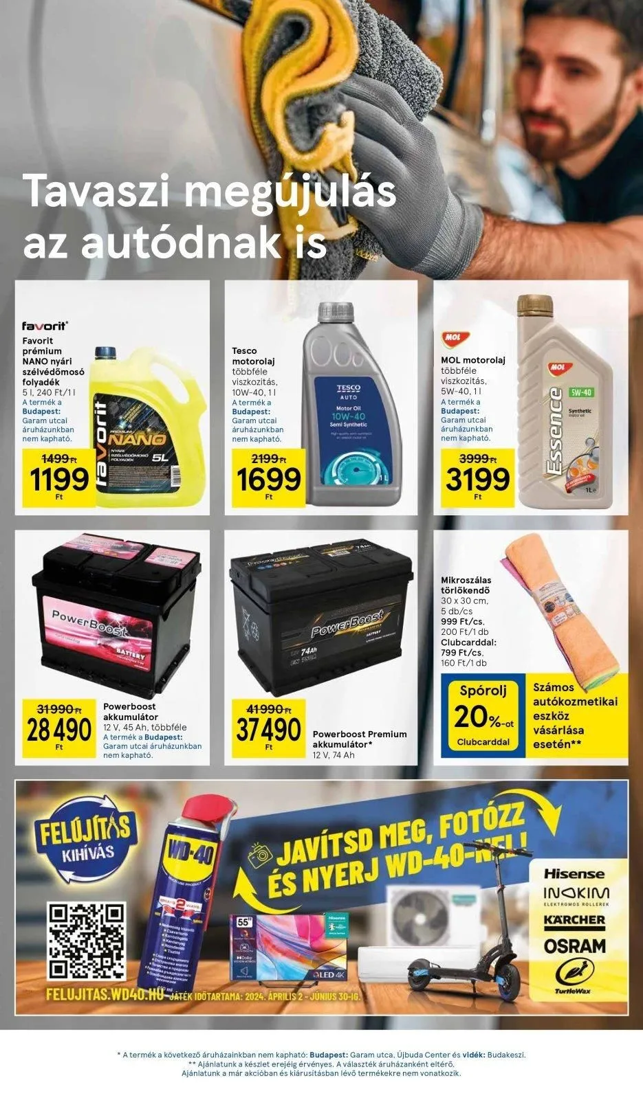 Tesco akciós újság Hipermarket 04.25–04.30 – 15. oldal