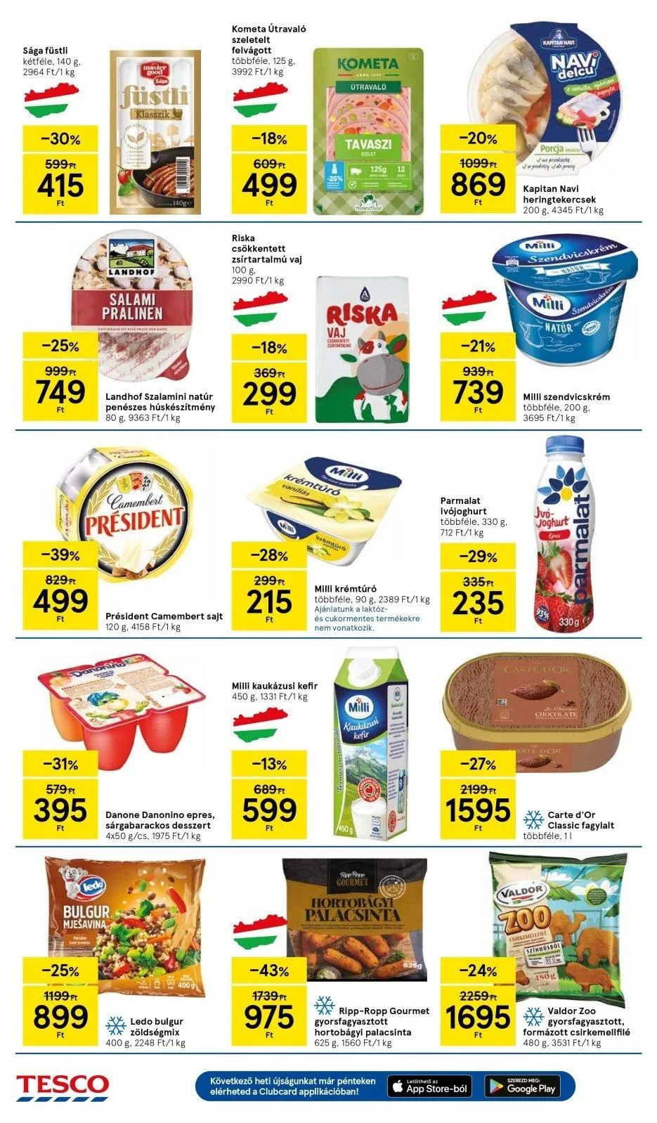 Tesco akciós újság Hipermarket 04.25–04.30 – 6. oldal