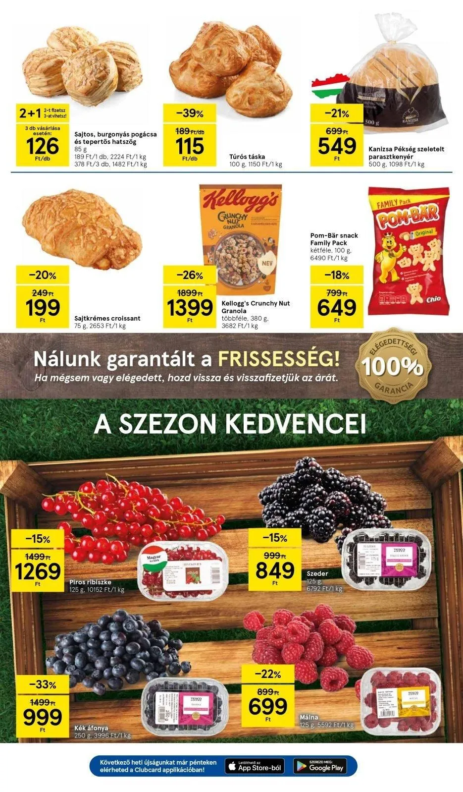 Tesco akciós újság Hipermarket 04.25–04.30 – 7. oldal