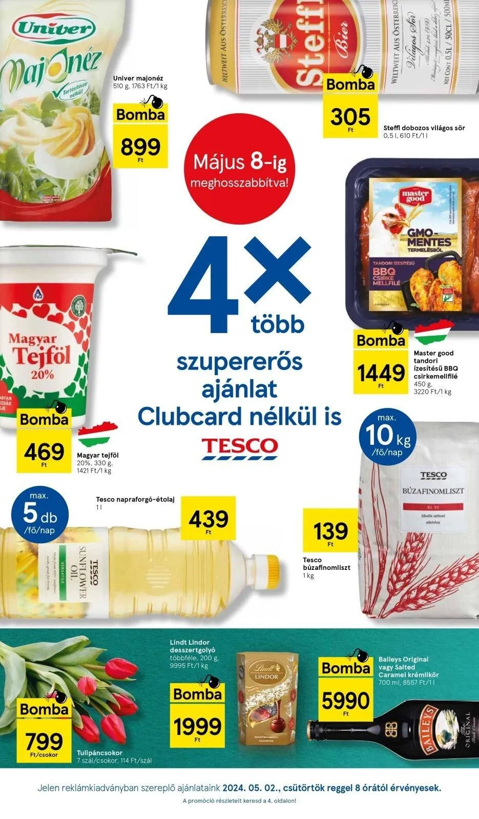 Tesco akciós újság Hipermarket 05.02–05.08