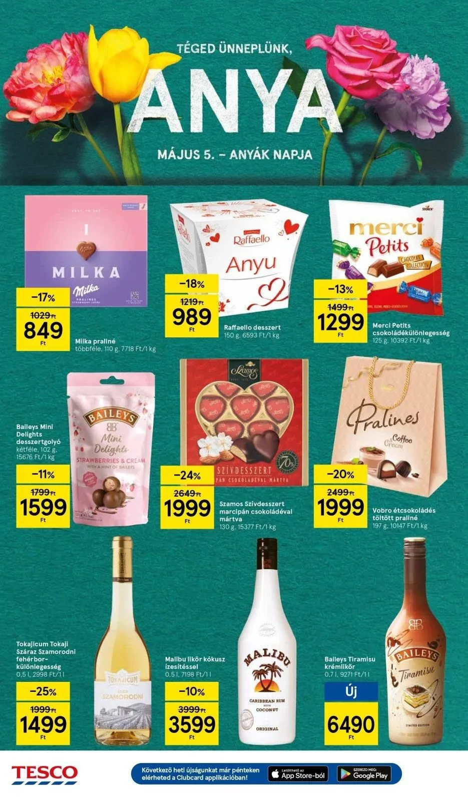 Tesco akciós újság Hipermarket 05.02–05.08 – 10. oldal