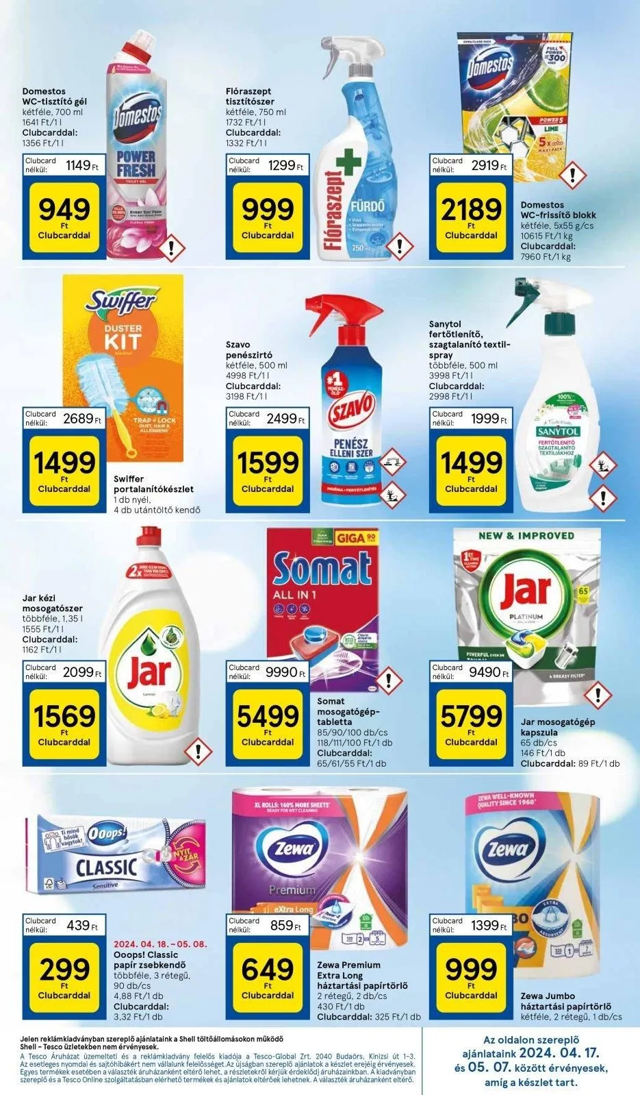 Tesco akciós újság Hipermarket 05.02–05.08 – 29. oldal